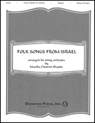 Folk Songs of Israel Orchestra sheet music cover